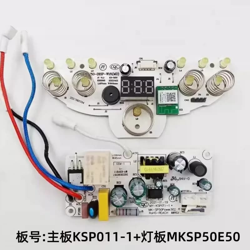 Scheda di Alimentazione KSP011-1 + Scheda Display MKSP50E50 per Bottiglia d'Acqua Elettrica Midea, Ricambi
