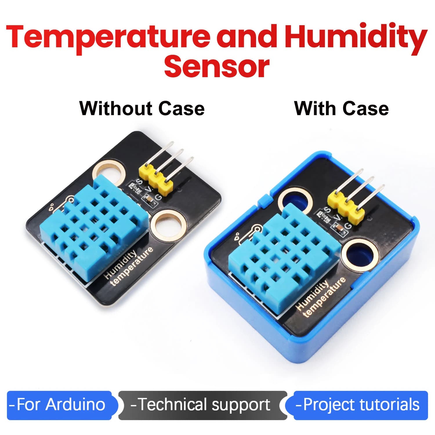 1 PC DHT11 Temperature and Humidity Sensor Compatible with Arduino/Raspberry Pi/Lego DIY for Home Environment Monitoring