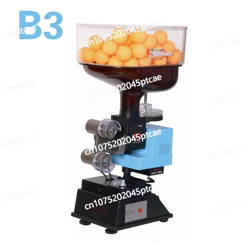 Palla per principianti Versione standard Macchina per palline B3 completamente automatica Dispositivo per allenamento per ping pong Pratica per macchina per allenatore domestico