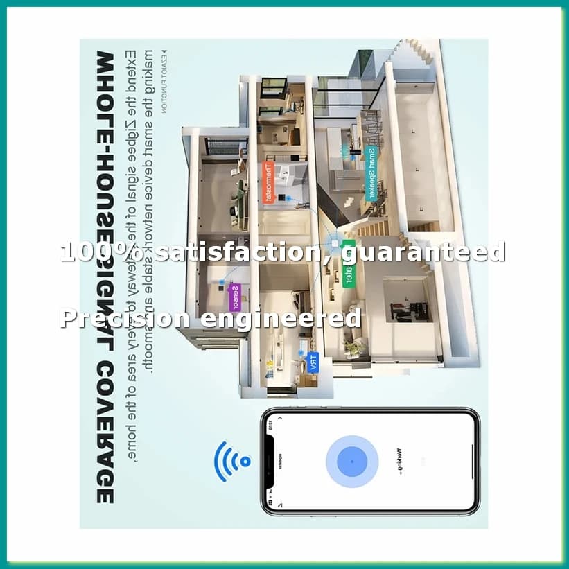 Signal repeater Tuya ZigBee3.0, Zigbee Gateway Signal Amplifier for Smart Home Devices, Intelligent Automation, EU Plug - A86Z
