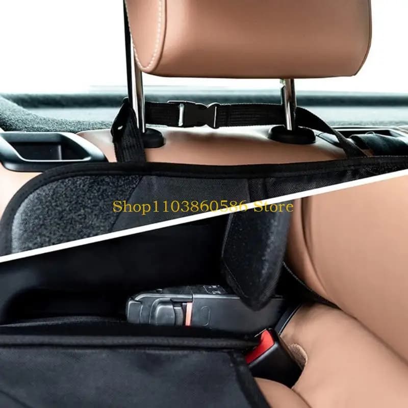 242A Lenzuola per seggiolino auto per bambini Protezione per seggiolino per bambini Pet Dirt Kick Mat-Organizer