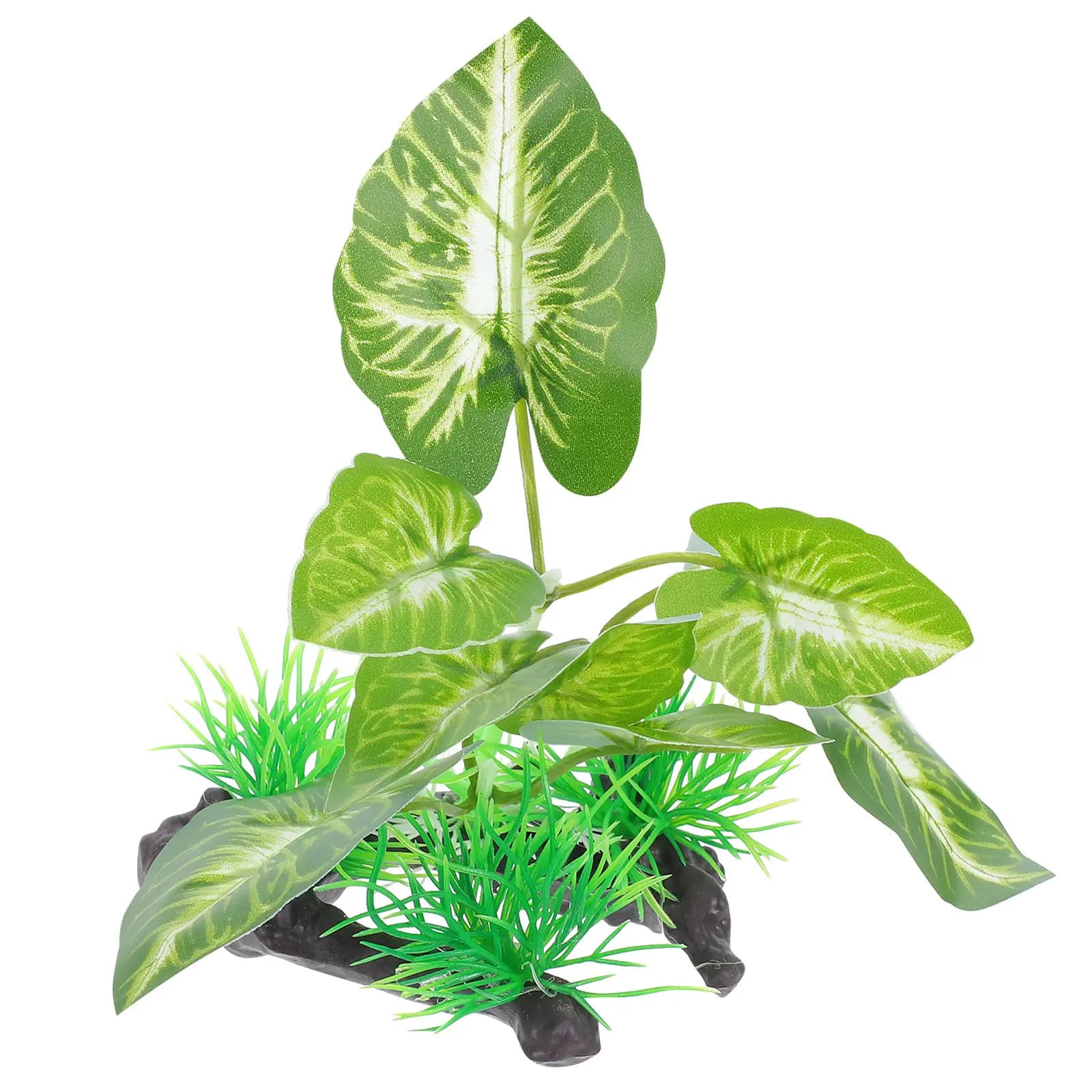 Artificial Aquatic Plants Realistic for Aquarium, Simulate Green Decorations, Plastic Scuba Grass for Fish Tanks