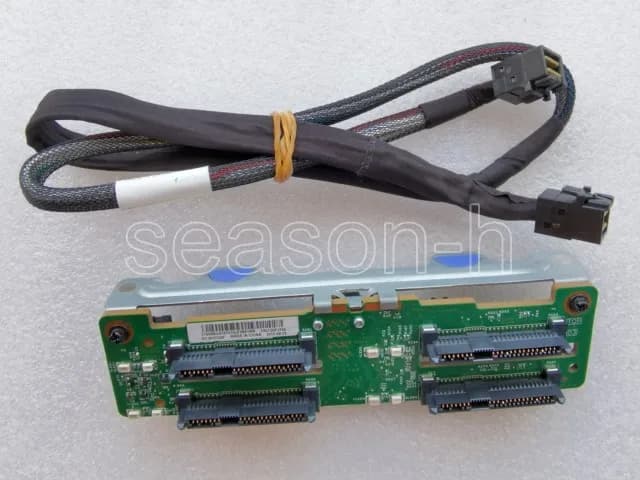 00FJ755 Backplane 4 alloggiamenti 2,5" HDD SSD SFF per cavi x3550 M5 00KA055