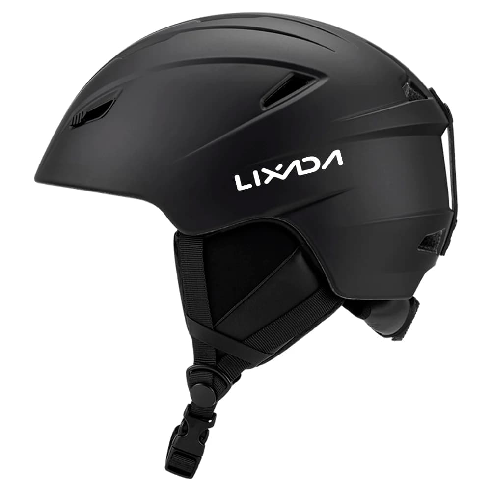 LIXADA casco da sci caldo regolabile leggero e confortevole accessorio da sci per casco da Snowboard