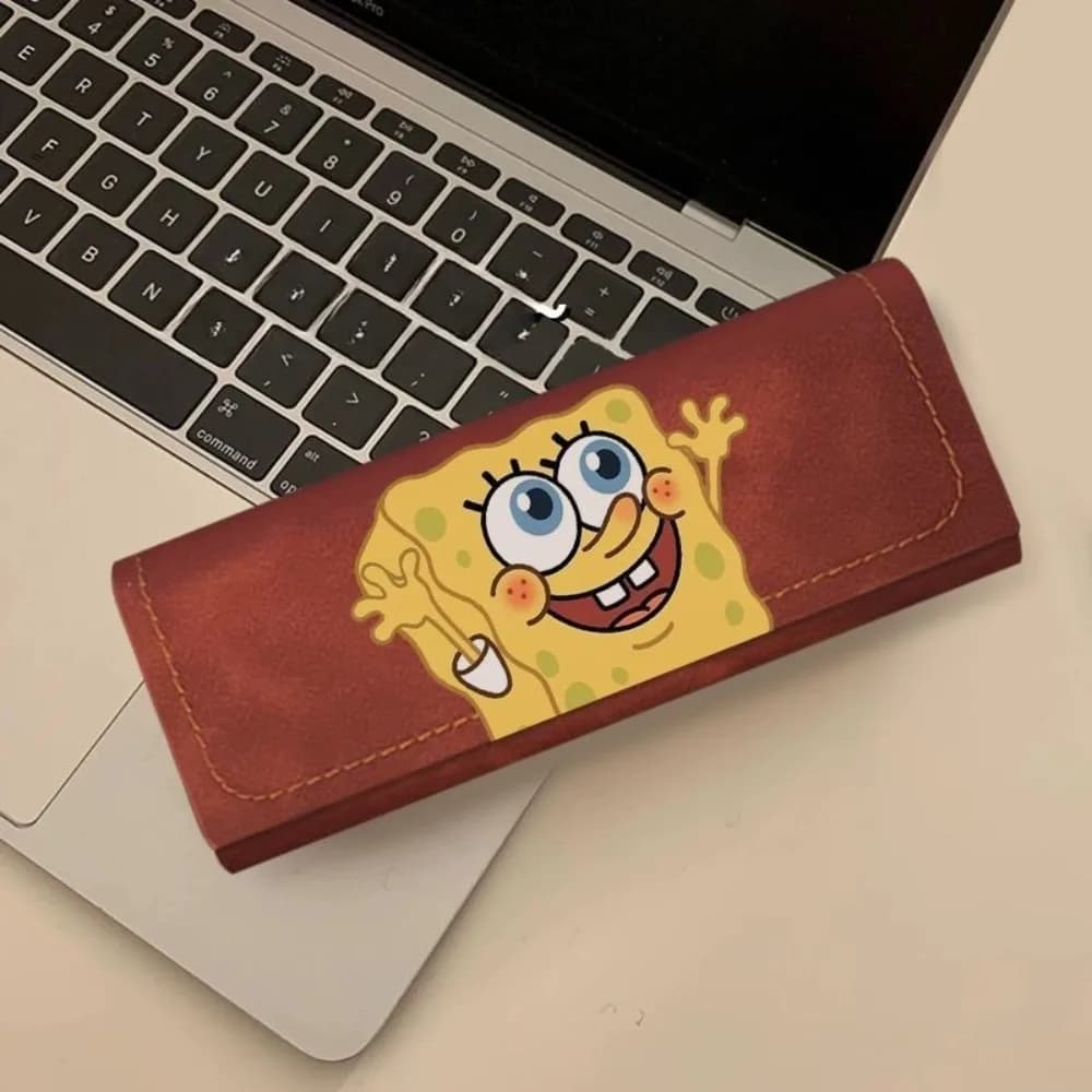 Nice SpongeBob sunglasses with aesthetic design - Portable sunglasses and sunglasses box