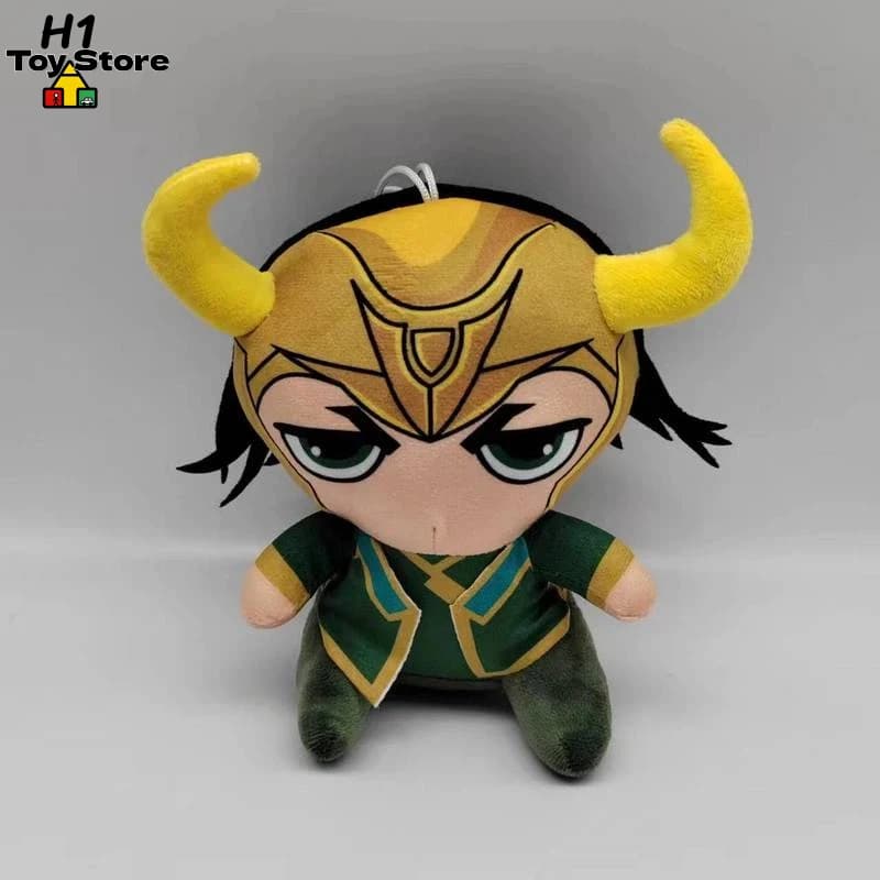 Marvel Loki God of Mischief Peluche Trickster Morbido Peluche Bambola Avengers Personaggio Regalo da Collezione