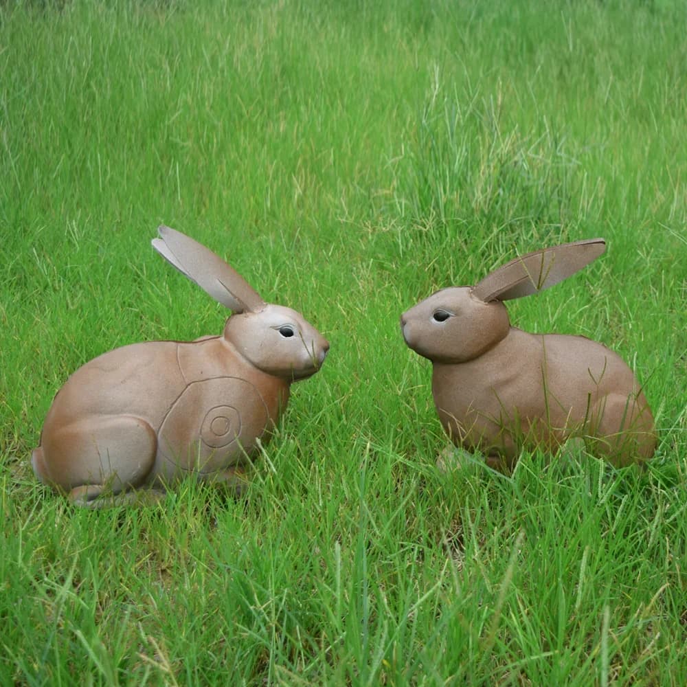 High Density EVA Foam 3D Rabbit Archery Target Durable Bow Arrow Shooting Practice Target for Compound Recurve Bow Outdoor Hunti
