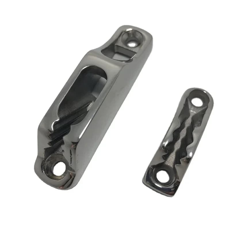 hardware marino di tacchette per barche per corde da 3-6 mm Accessori per tacchette per barche in acciaio inossidabile 316 di grado marino per barche