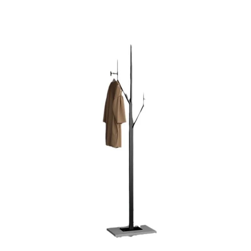 Floor light luxury hanger, bedroom, for domestic use, wrought iron coat hangers, simple vertical entrance