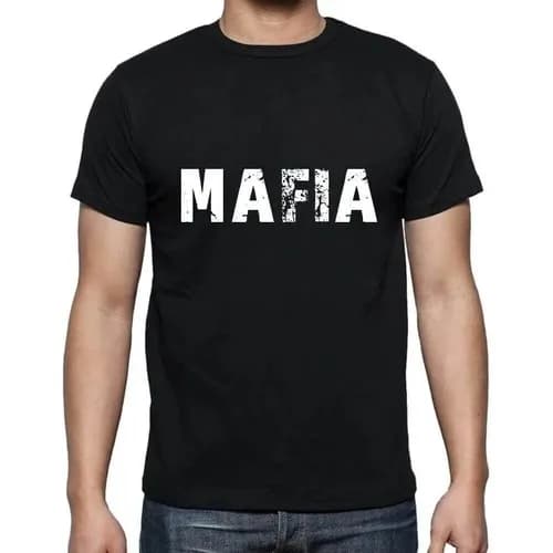 Men's Graphic T-Shirt Mafia Eco-Friendly Limited Edition Short Sleeve Tee-Shirt