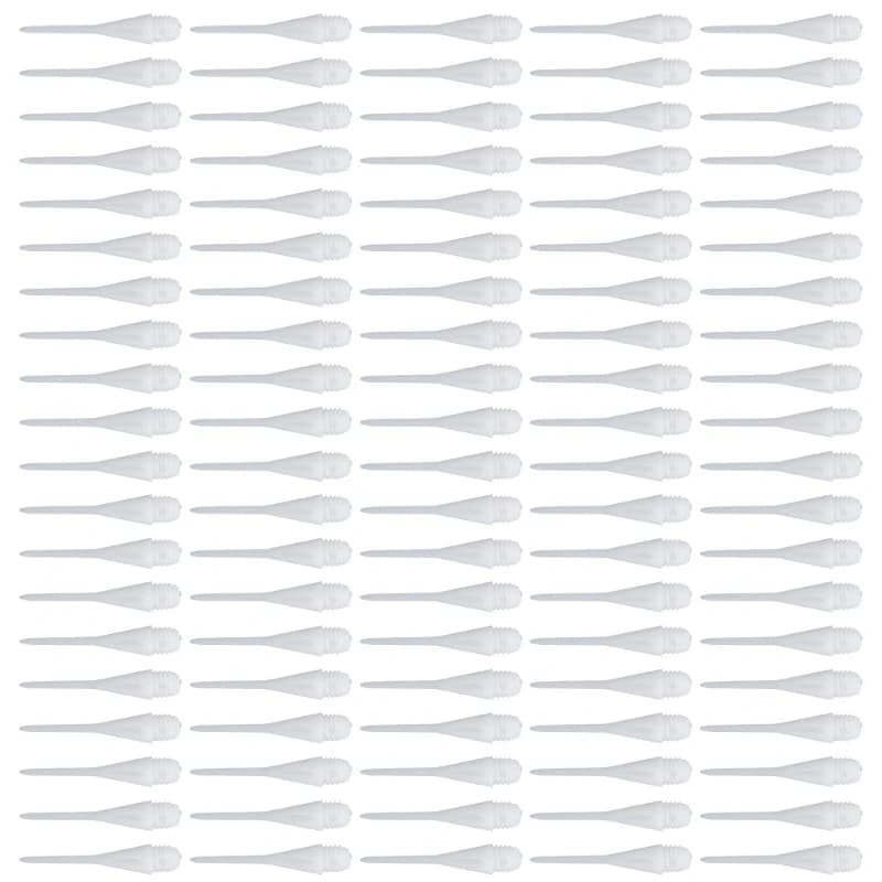 100PCS Professional Soft Plastic Tip Point Replacement 4BA Soft Flight Tip for Soft Tipped Flight and Electronic Dartboards