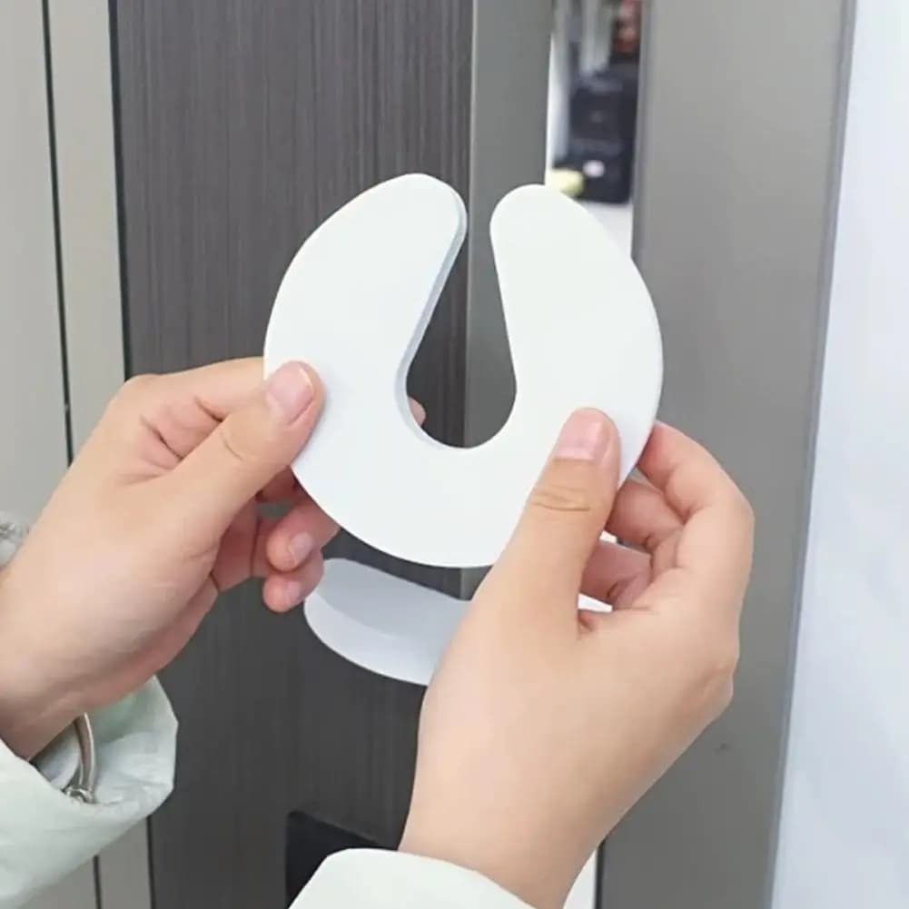 1/3 Pack Door Finger Pinch Guard, Soft Foam Door Slam Stopper for Cat, Toddler, Baby Proofing Doors Safety Finger Protectors