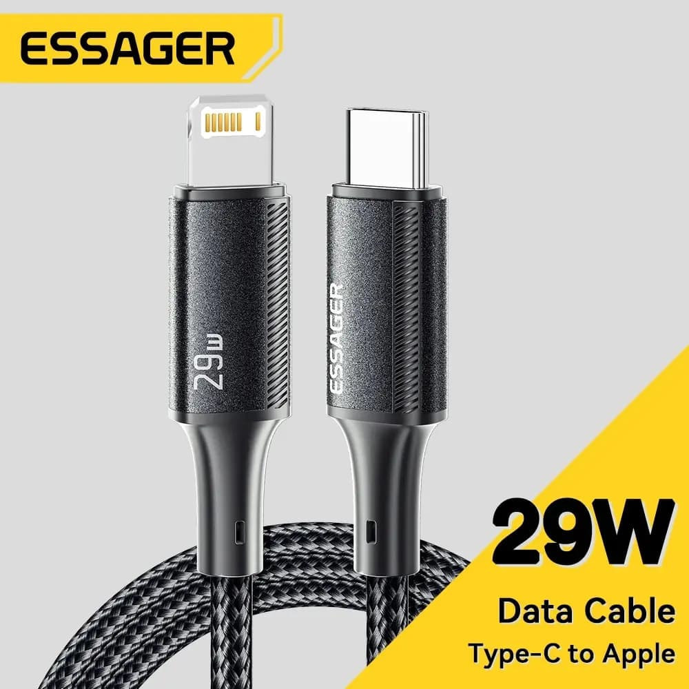 Essager cable type C for iPhone 14 13 12 11 Pro Max XS Xr PD 29W Quick charging charger Lightning cable for iPad Macbook
