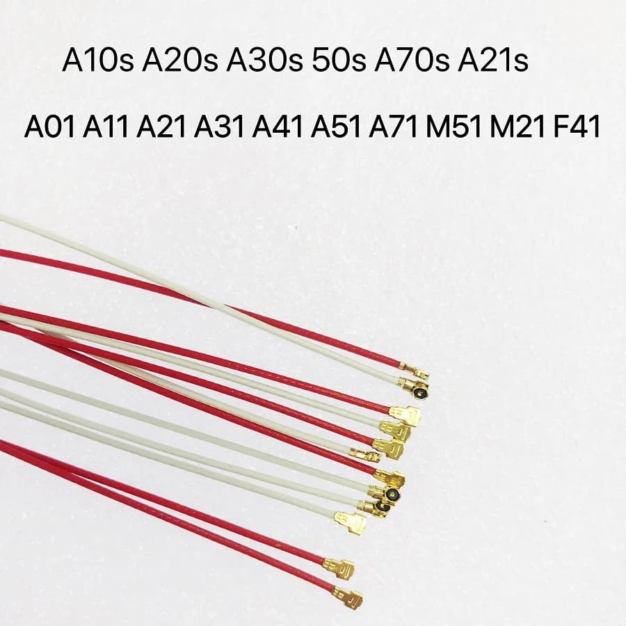 30 Pz Antenna Wifi Segnale Flex Per Samsung M51 M21 F41A10S A20S A30S A50S A70S A01 A11 A21 A21S A31 A41 A51 A71 Interno WI-FI Flex