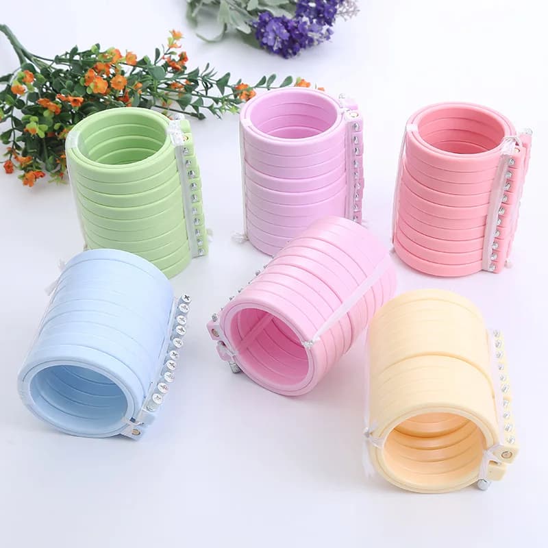 Cerchi da ricamo in plastica ABS fai-da-te cerchio a punto croce rotondo anello a punto croce strumento elasticizzato Needlecraft strumenti per cucire per uso domestico