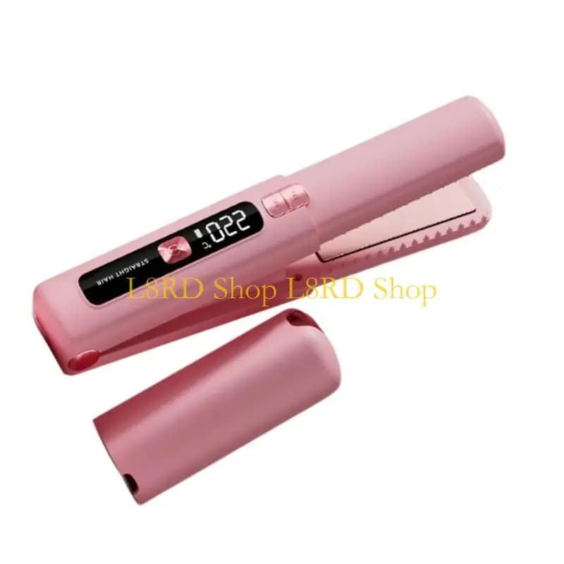 Piastra per capelli da viaggio L8RD 2 in 1 Styler per capelli lisci
