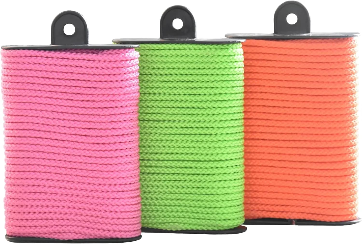 Corda in Polipropilene Intrecciata a Diamante 1/8" x 45' 30 libbre Resistente per Nautica, Campeggio, Pesca, Fai da Te