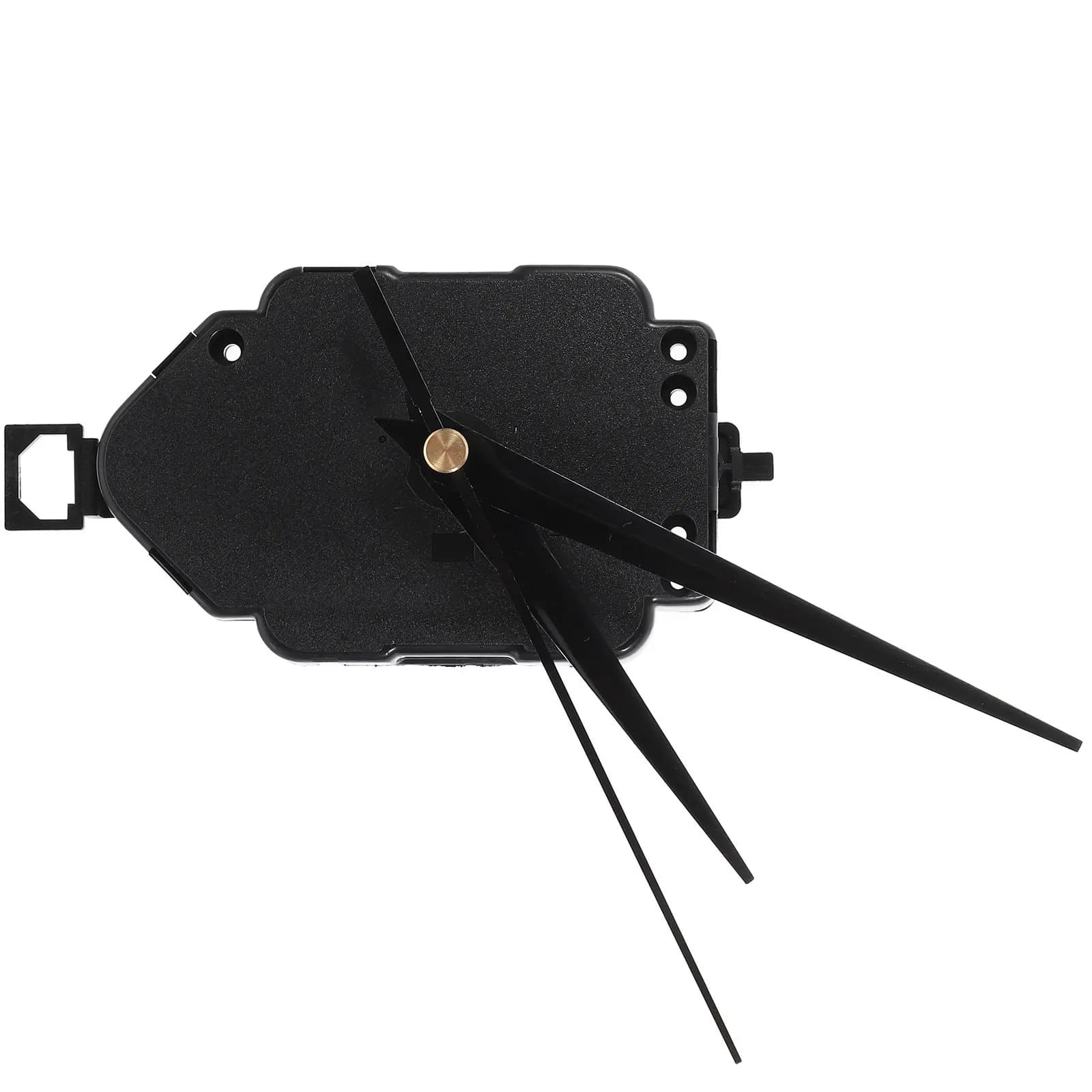 Set di 1 kit fai-da-te per movimento orologio, meccanismo per orologio a pendolo da parete, parti di ricambio e riparazione, materiale plastico resistente, funzionamento silenzioso