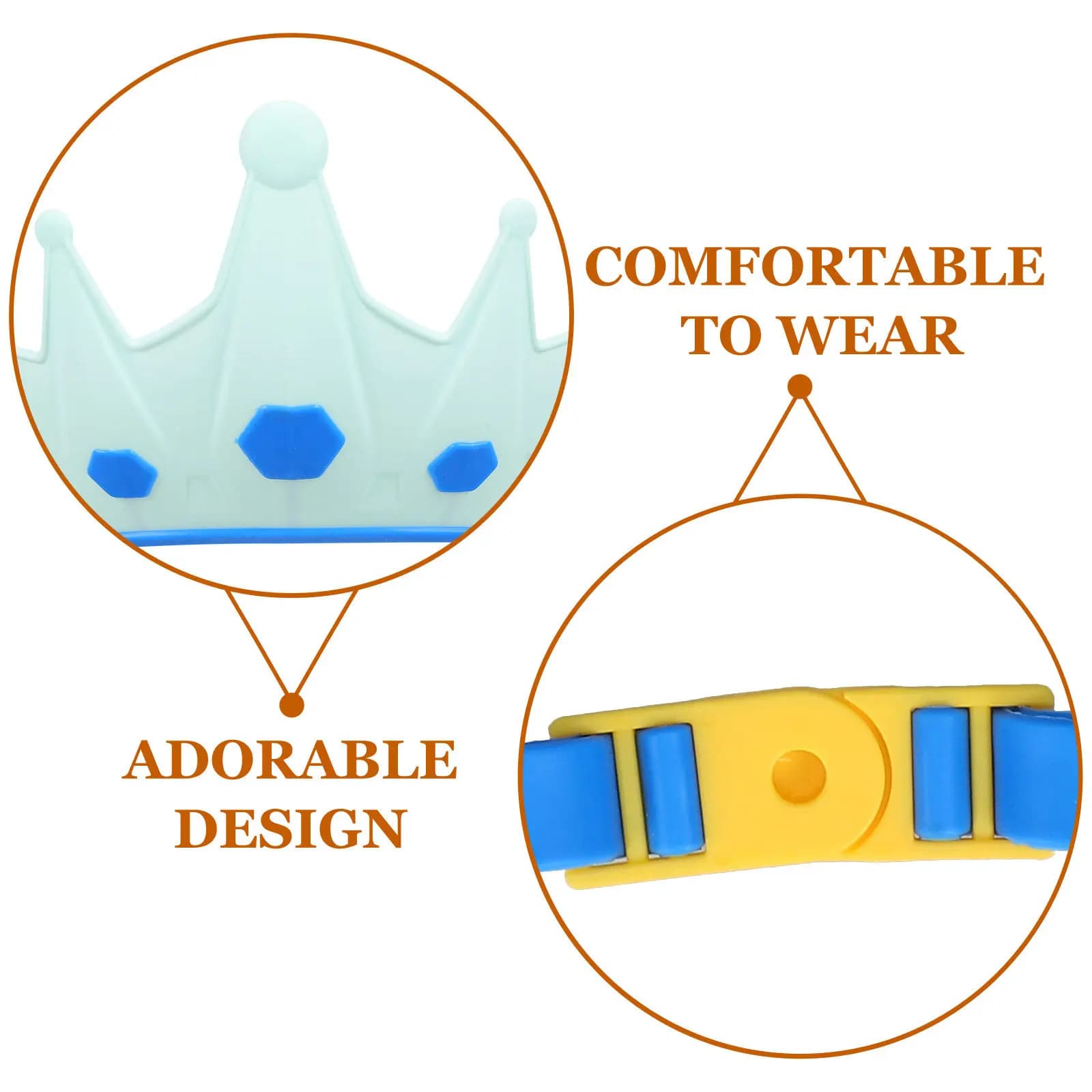 2Pcs Kids Shower Cap Baby Ear Protection Bath Hat Shield Lightweight Portable Adorable Colors Splashproof Design