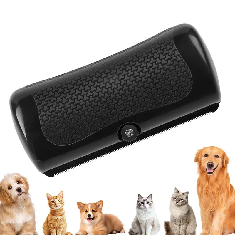 Spazzola Professionale Multifunzionale per la Toelettatura degli Animali Domestici, Ergonomica, Rimuovi Peli per Cani, Strumento per la Rimozione del Pelo Morto