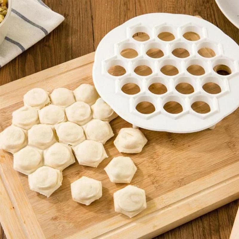 Stampo per pasta da cucina, stampo per ravioli, creatore di stampi per gnocchi, forma per pasta fai da te, 19 fori