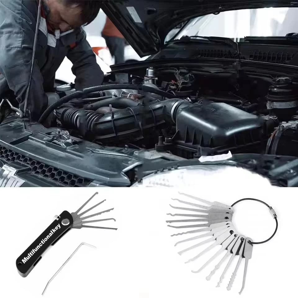 22 pezzi Kit di strumenti per smontaggio leva Set di strumenti per smontaggio, kit di strumenti per smontaggio perno connettore elettrico anche automobilistico