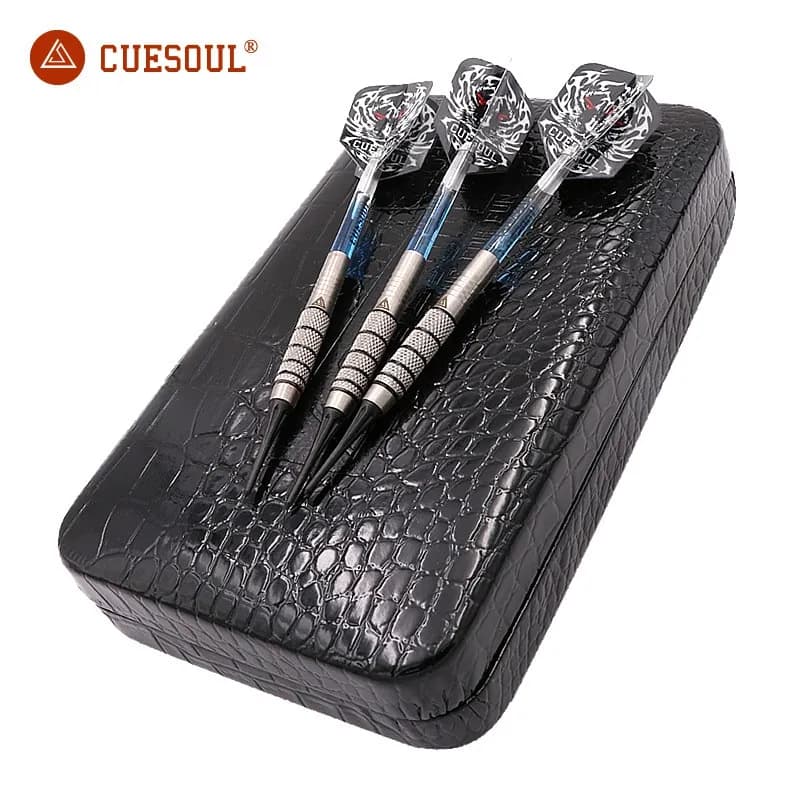 CUESOUL Set di freccette con punta morbida al 90% al tungsteno Freccette elettroniche professionali da 18 grammi 3 pezzi