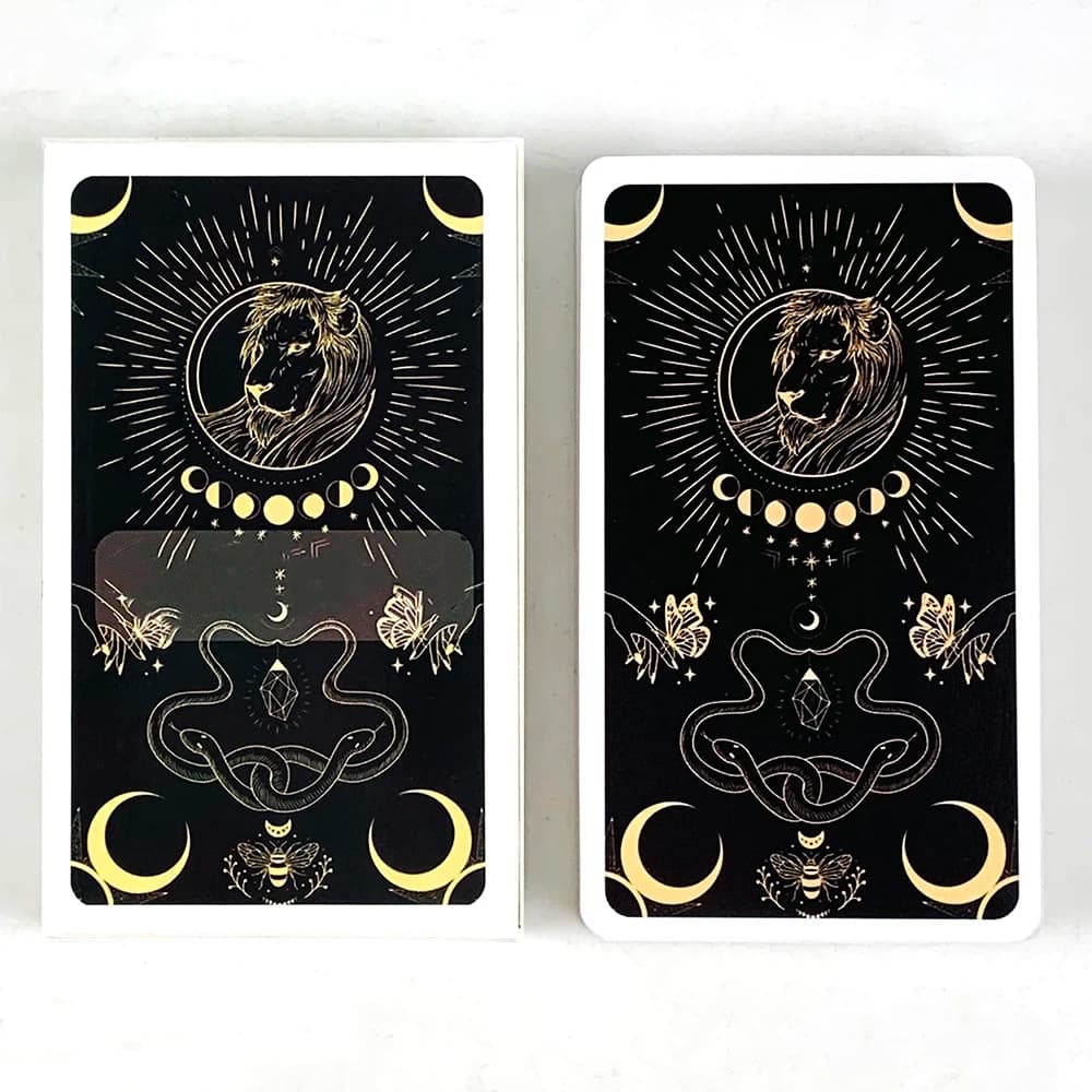 Carte Oracle A 54 Carte Mazzo Versione inglese per la predizione del futuro Gioco da tavolo Mazzo di carte Destino Divinazione Gioco da tavolo
