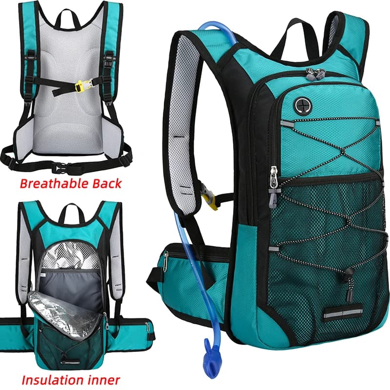 13 Liter Bike Backpack Outdoor Sport Backpack Climbing Race Hiking Hydrating Vesicle Storage Package Waterproof Backpack