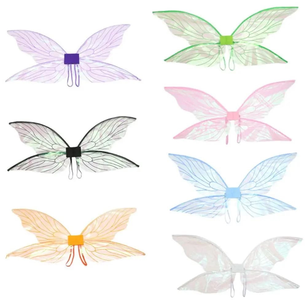 New Gift Halloween Costume Accessories Cosplay Costume Princess Angel Wing Dress-Up Wings Fairy Wings Cicada Wing