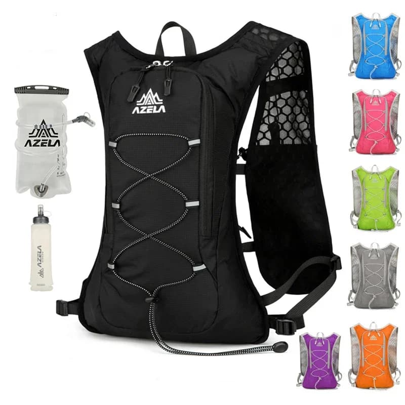 Running backpack for hydration from 8 liters Man Woman Sports bags Trail Marathon Jogging Hiking backpack Option Water bag Bottle