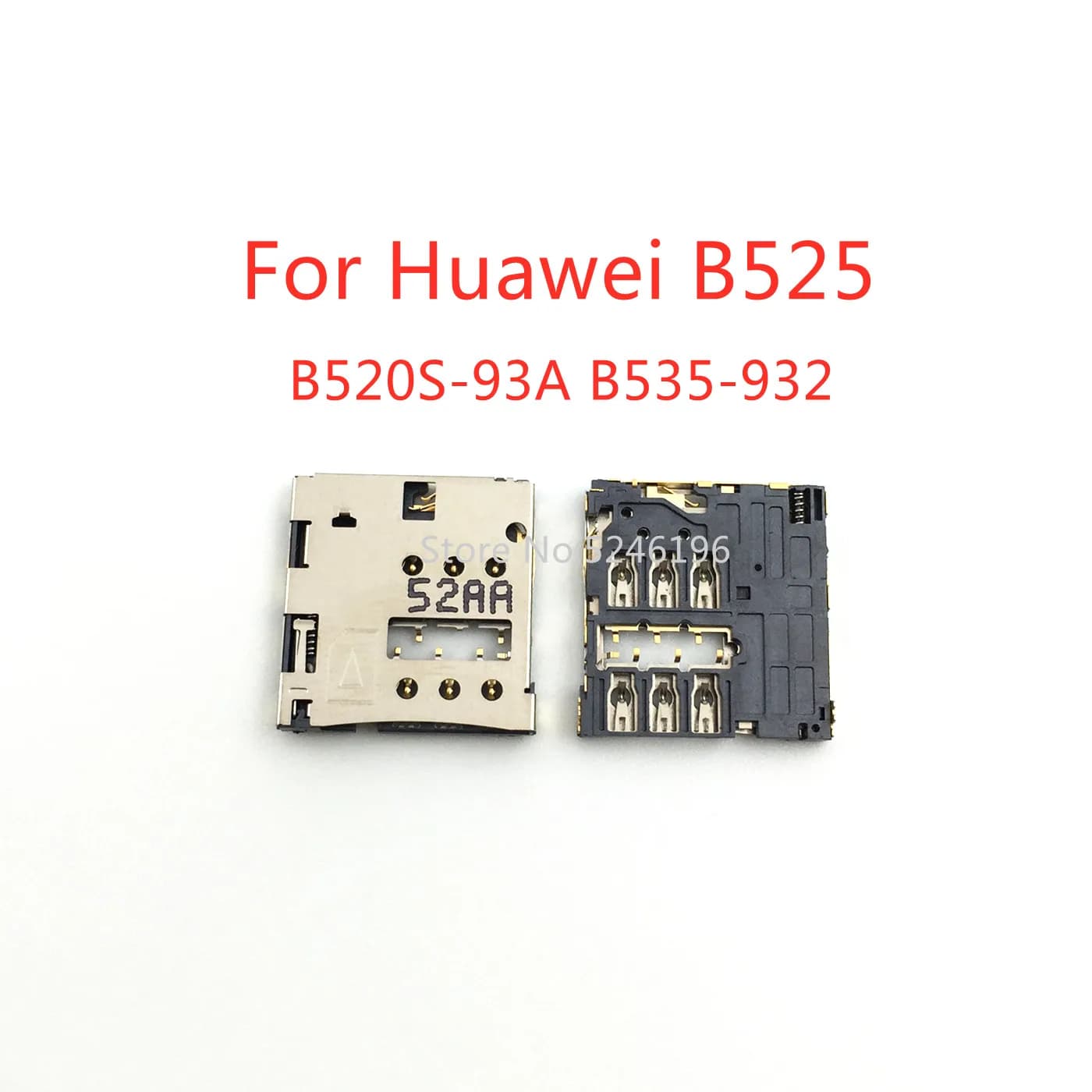 2 pz-10 pz Slot vassoio lettore di schede Sim per Huawei B525 B520S-93A B535-932 parti di riparazione.