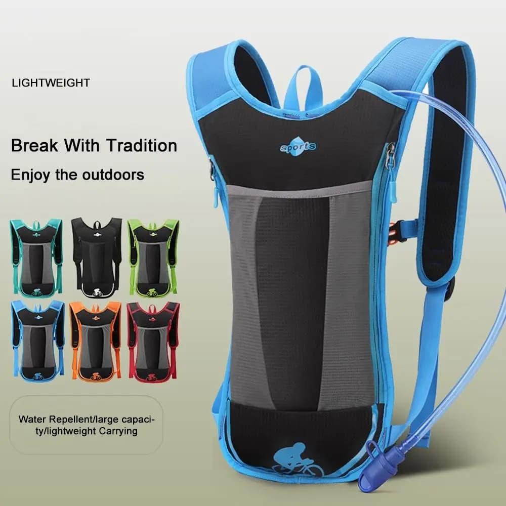 Fashion Lightweight Hydration Backpack Breathable Waterproof Running Vest Reflective Adjustable Chest Pack for Women Men