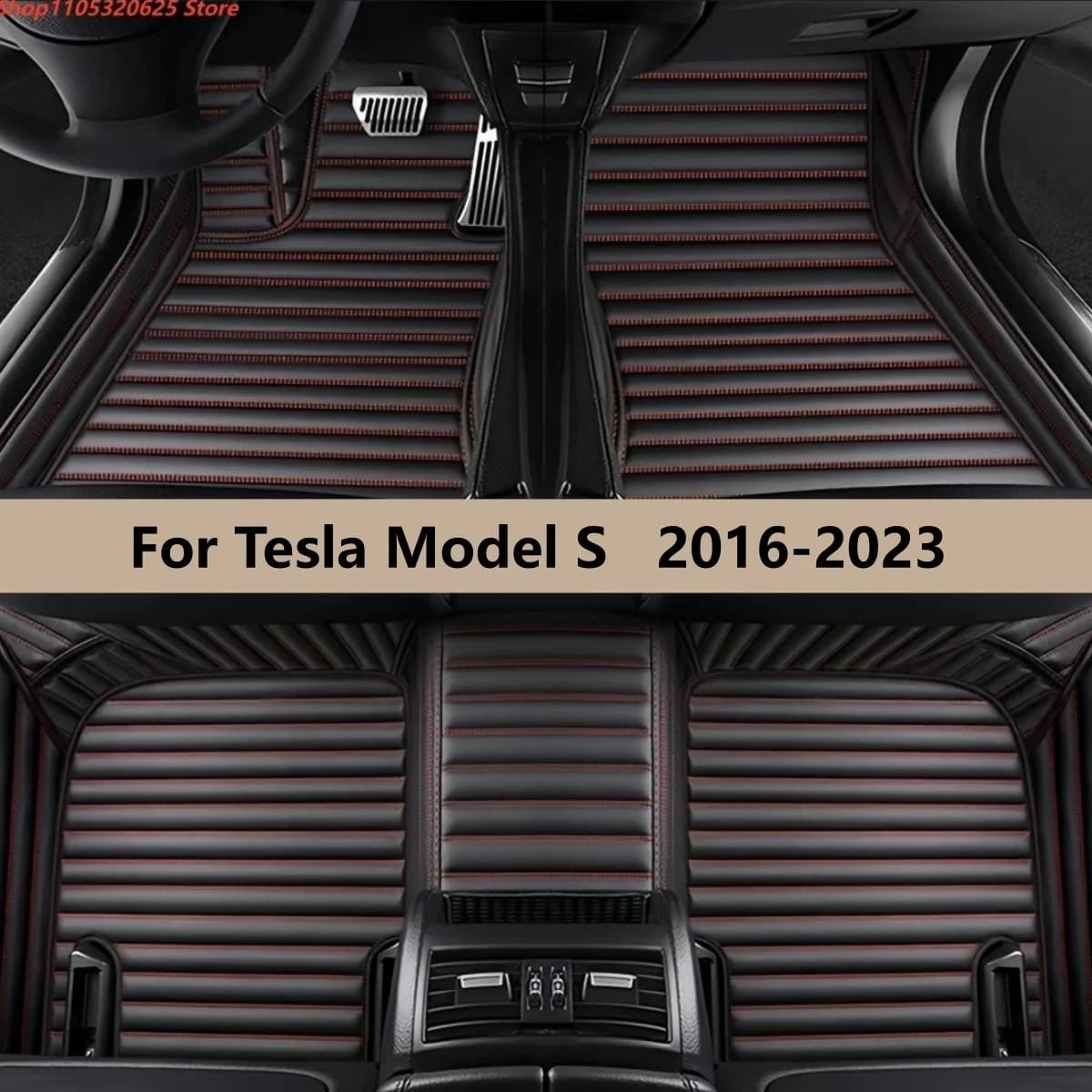Tappetini Auto Personalizzati per Tesla Model S 2016 2017 2018 2019 2020 2021 2022 2023 Tappeti Auto Accessori per Auto