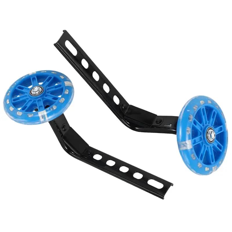 NEW HOT In Stock-Kids Training Wheels For 20 Inch Bike Flash Bike Training Wheels Bicycle Training Wheels With Stabilizers Mount
