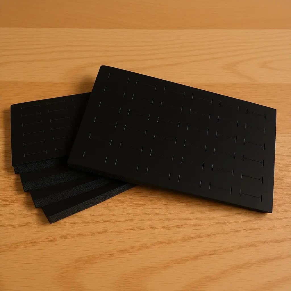 Set di 5 Scatole per Gioielli con Inserti in Spugna per Anelli e Orecchini, Vassoio Espositore per Fotografia e Conservazione Gioielli