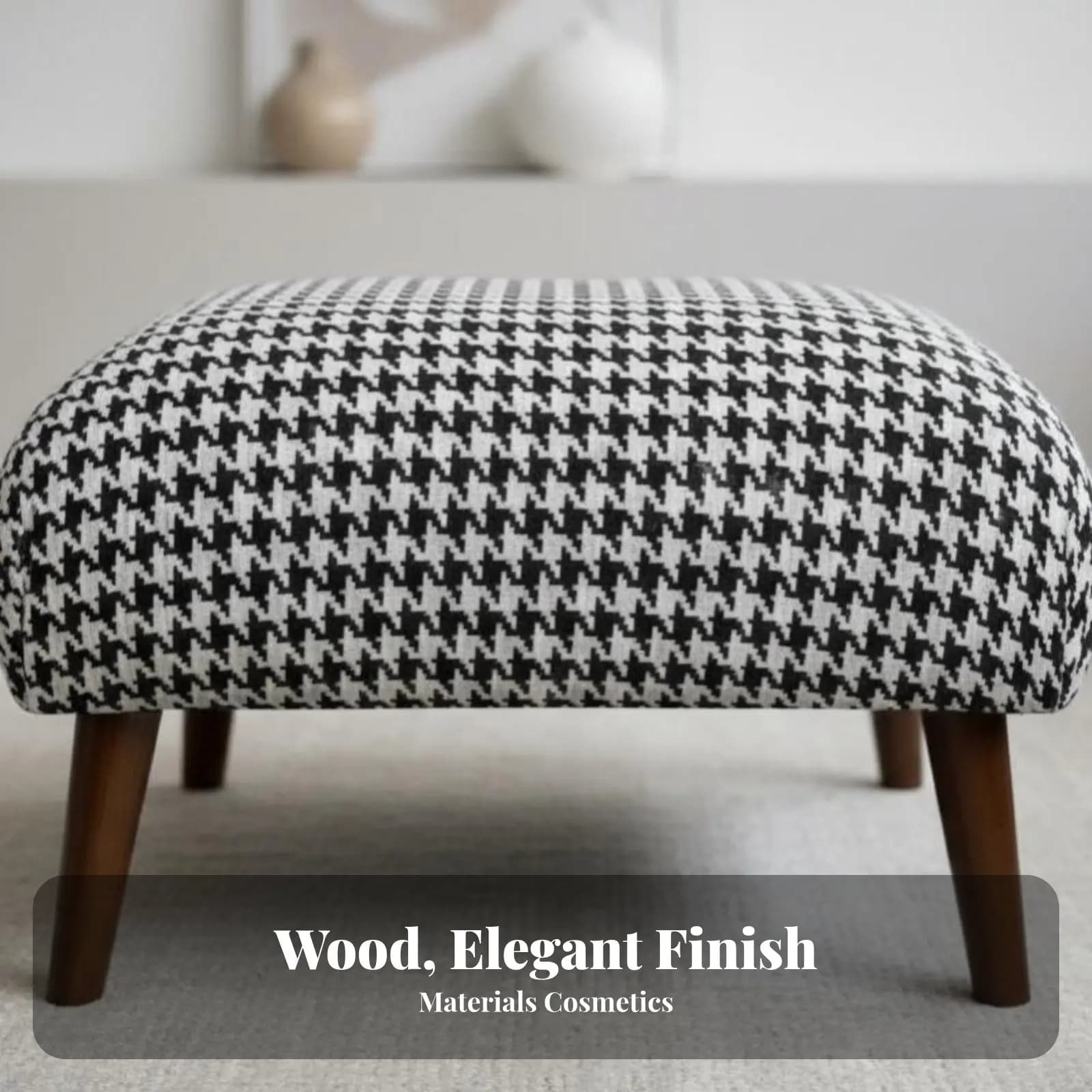 Poltrona alta a gabbiano piede di gallina, design nordico, sedia d'accento, estetica di lusso leggero, gambe in legno robuste per soggiorno, balcone
