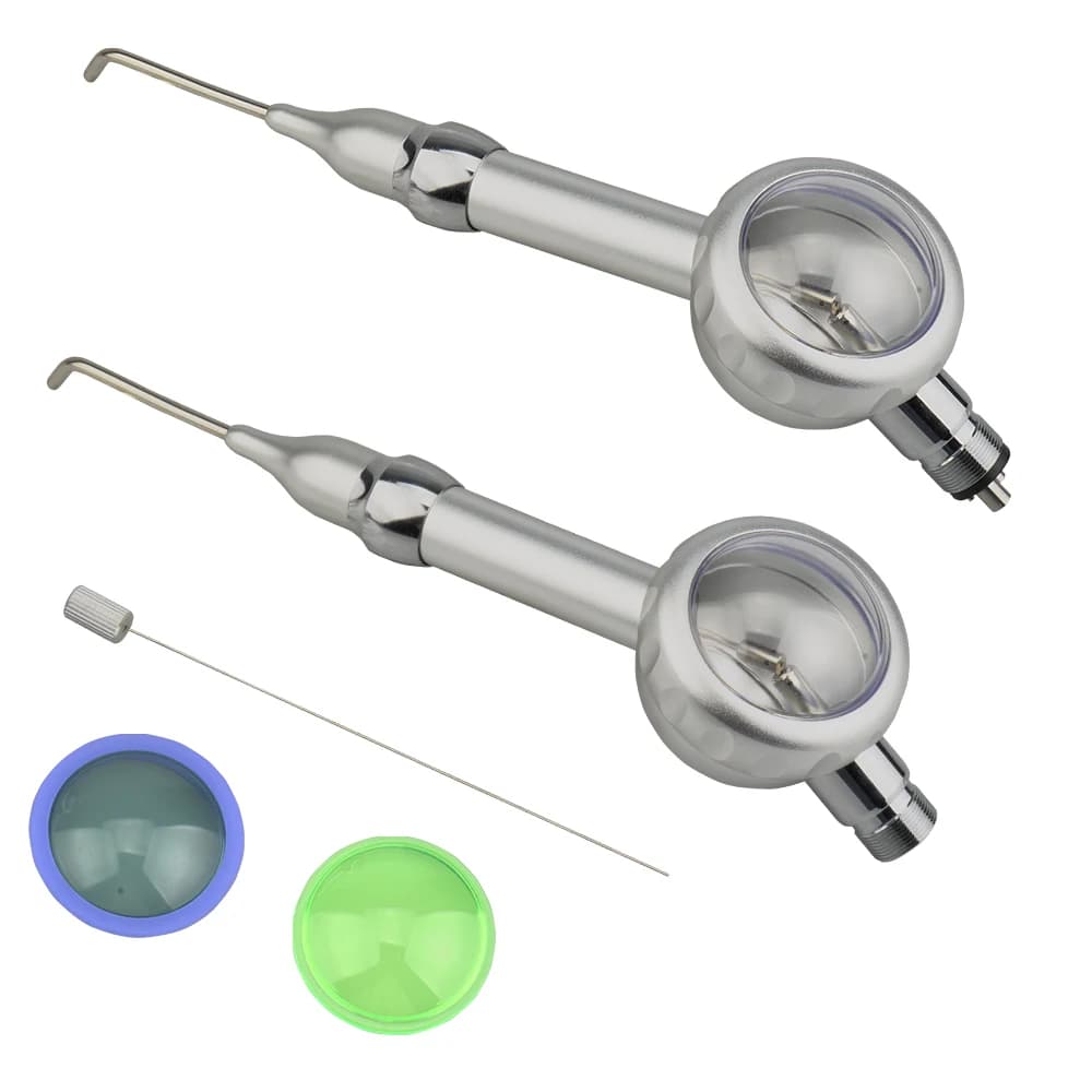 Dentale Aria Acqua Lucidatore Jet Flusso D'aria Igiene Orale Pulizia Dei Denti Profilascia Strumento di Lucidatura Sbiancamento Dei Denti Pulizia Pistola Penna