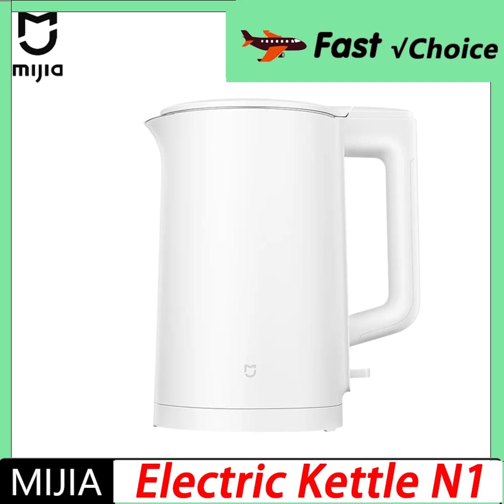 MIJIA Electric Kettle N1 Fast Hot Boiling Pot Stainless Water Kettle 220V Hotel Family Trip Kitchen Smart Kettle Home
