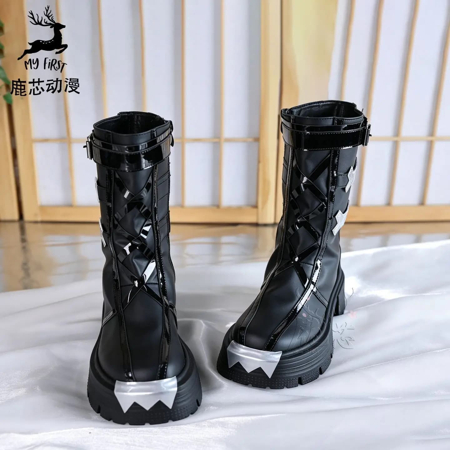 Genshin Impact Prune Cosplay Costume Shoes Women Halloween Carnival Anime Game Comic Role Play Boots