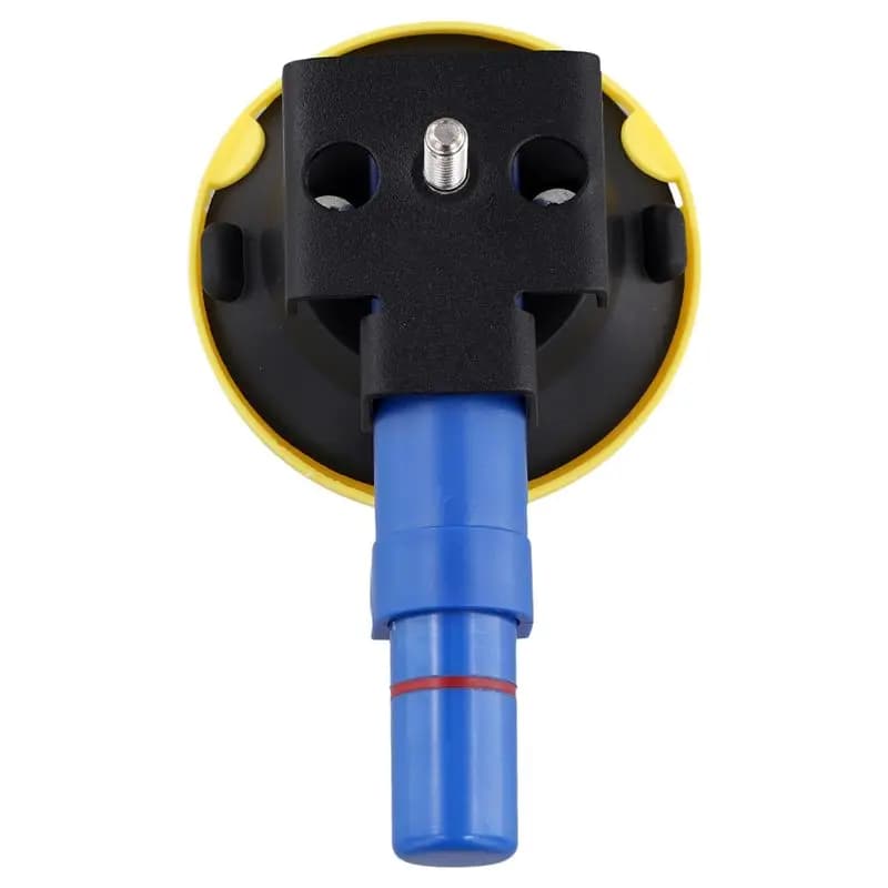 DT15 3Inch G1/4 Concave Vacuum Cup Heavy Duty Hand Pump Suction Cup 75mm for Car Glass Handling, Durable Plastic Metal