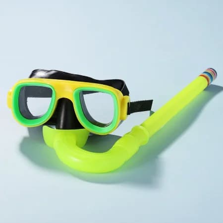 1 pcs Children Diving Snorkel Mask Set Anti‑Leak Swim Goggles Kit