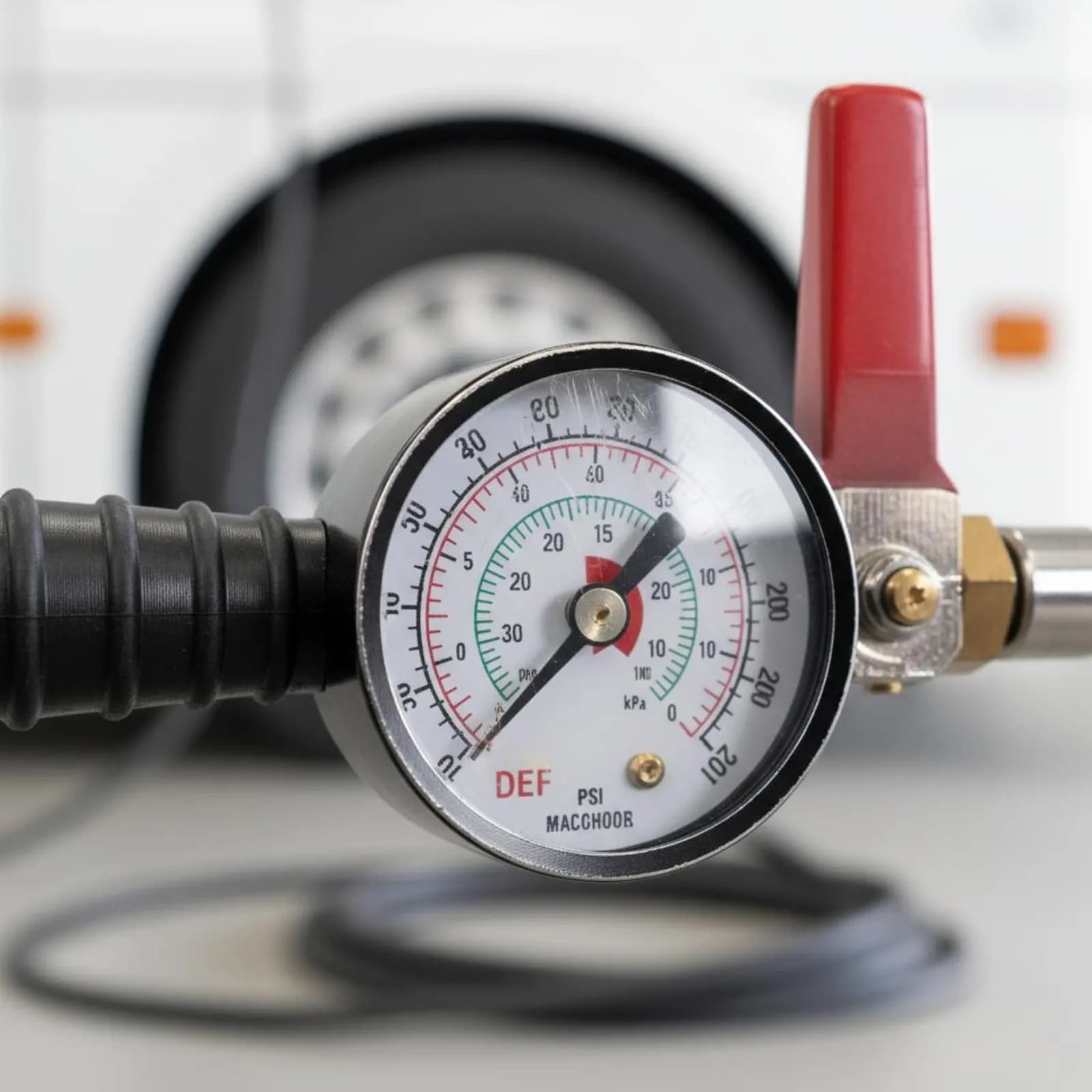 Asta per Gonfiaggio Rapido Pneumatici, Universale, Gonfiatore Manuale con Asta e Attacco per Aria, Facile da Usare, Strumento per Veicoli, Antiperdita per Riparazioni Stradali
