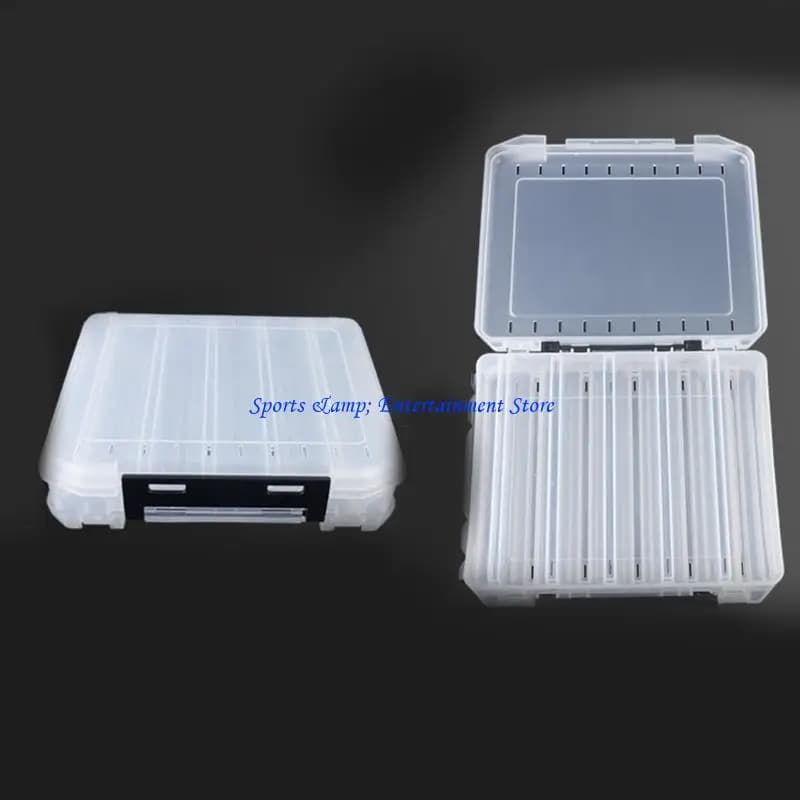 G7NF Double Side Waterproof Fishing Tool Case Fishing Gear Fishing Hook Traces Box
