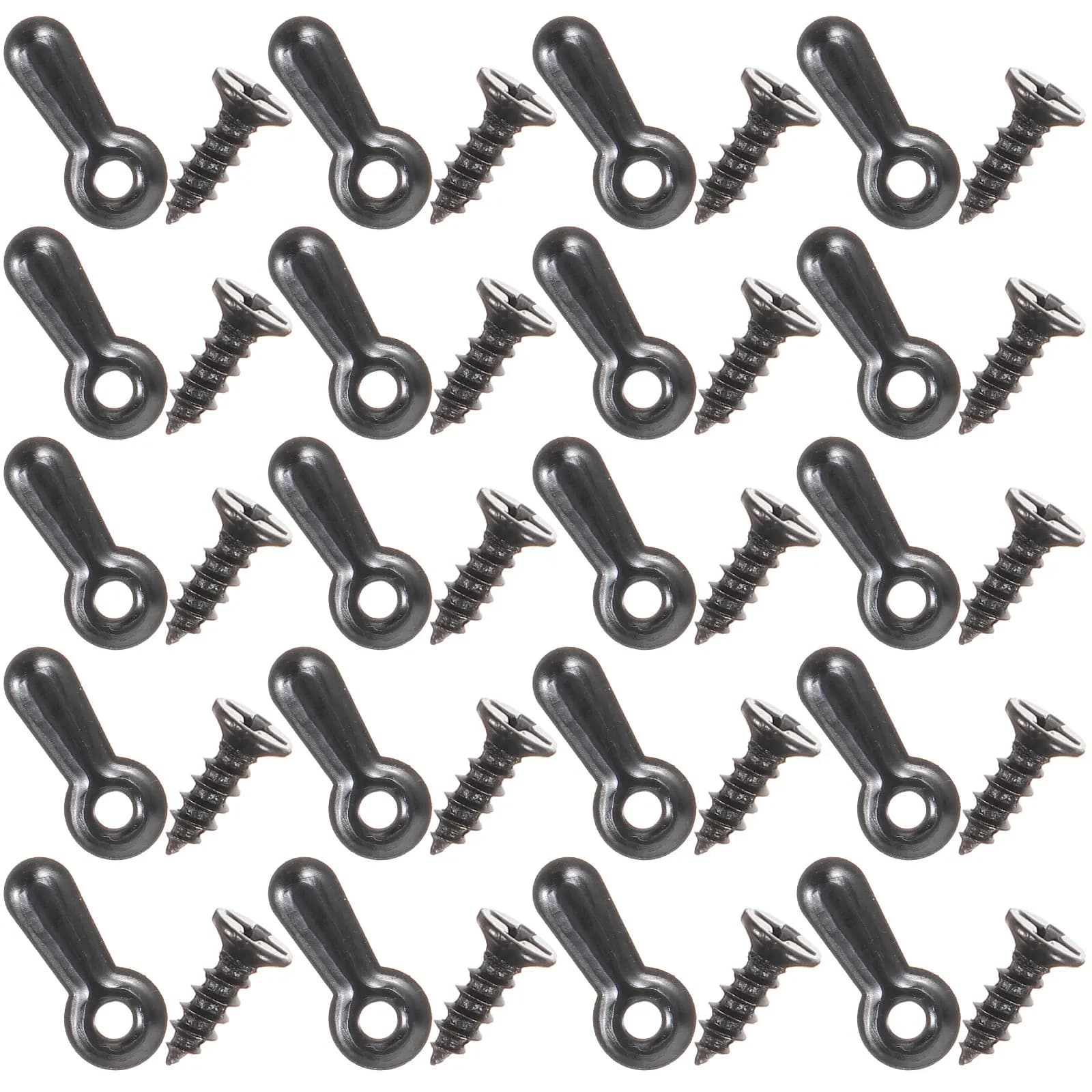 200Pcs Picture Frame Accessories Hardened Iron Core Small Nails Photo Frame Back Plates Secure Hanging Kit for Home Exhibition
