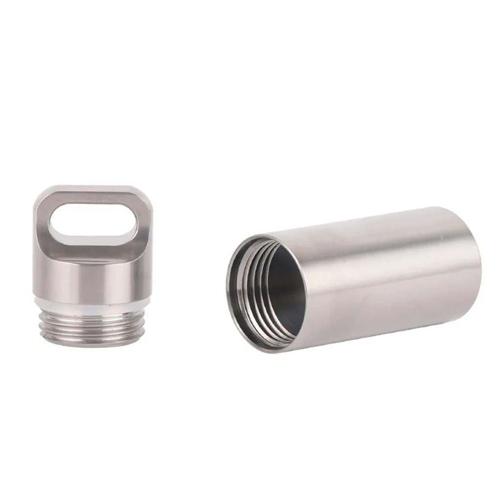 High Quality Outdoor Sports Container Storage Bin 9mm 13mm 17mm For Storing Medicine For Water Parks Ta6170 Titanium