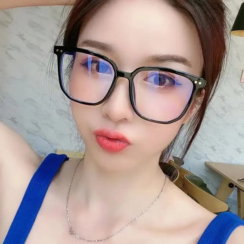 New Vintage Computer Glasses Transparent Frame Women's Glasses Anti Light Blue Glasses Optical Glasses