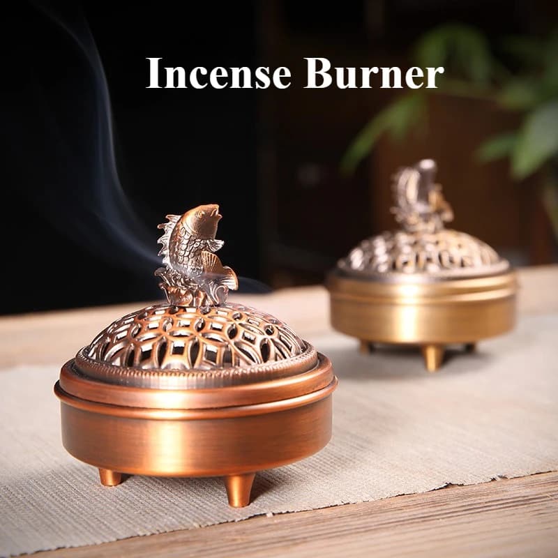 Classical Three-legged Incense Burner Indoor Sandalwood Incense Stick Powder Stove Home Furnishings Incense Ceremony Ornament
