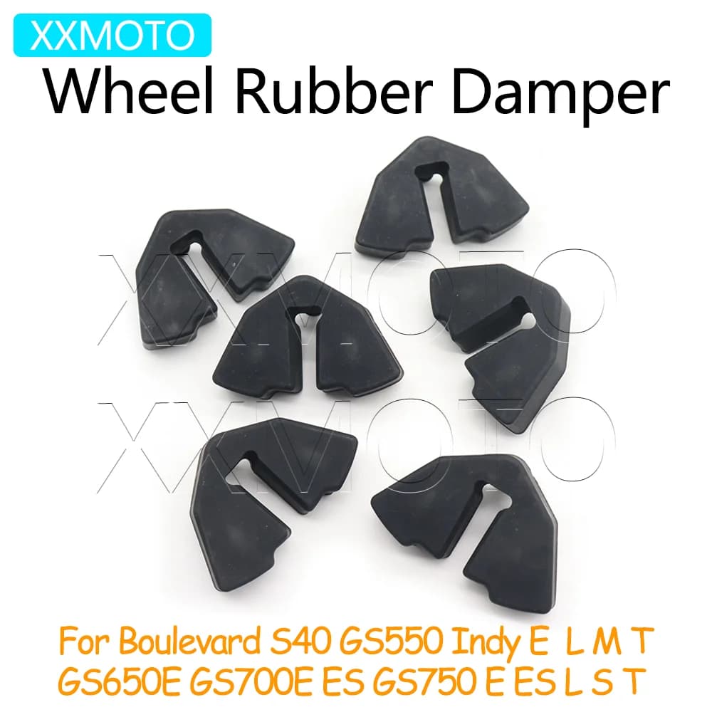 For Suzuki Boulevard S40 GS550 Indy M TGS650E GS700 GS750 E ES L S T Motorcycle Rear Wheel Drum Rubber Sprocket Buffer Damper