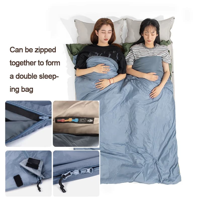 Outdoor Dirt-Resistant Envelope-Style Sleeping Bag: Mini, Ultra-Lightweight Camping Travel Blanket